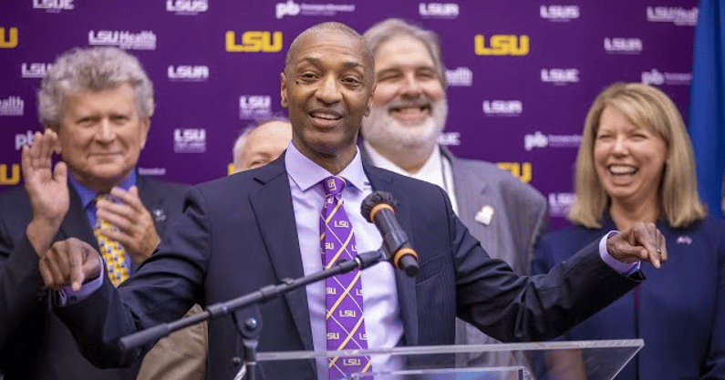 LSU President William Tate is set to take the same job at Rutgers (Photo: LSU)